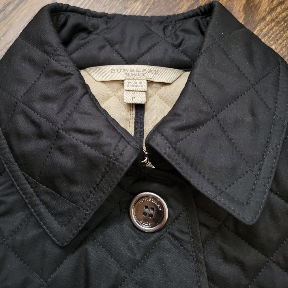 Quilted Burberry Jacket